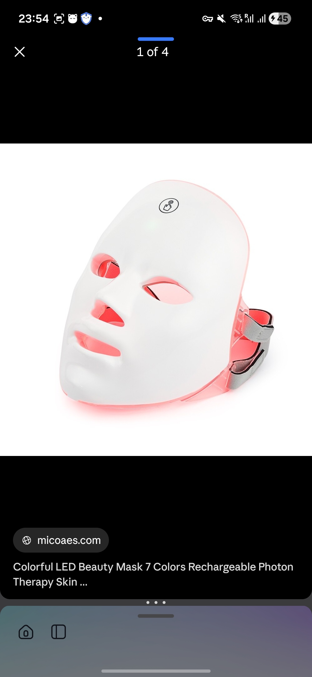 Rechargeable Facial LED Mask 7 Colors LED Photon Beauty Mask Skin Rejuvenation Home Face Lifting Whitening Skin Care Beauty Mask